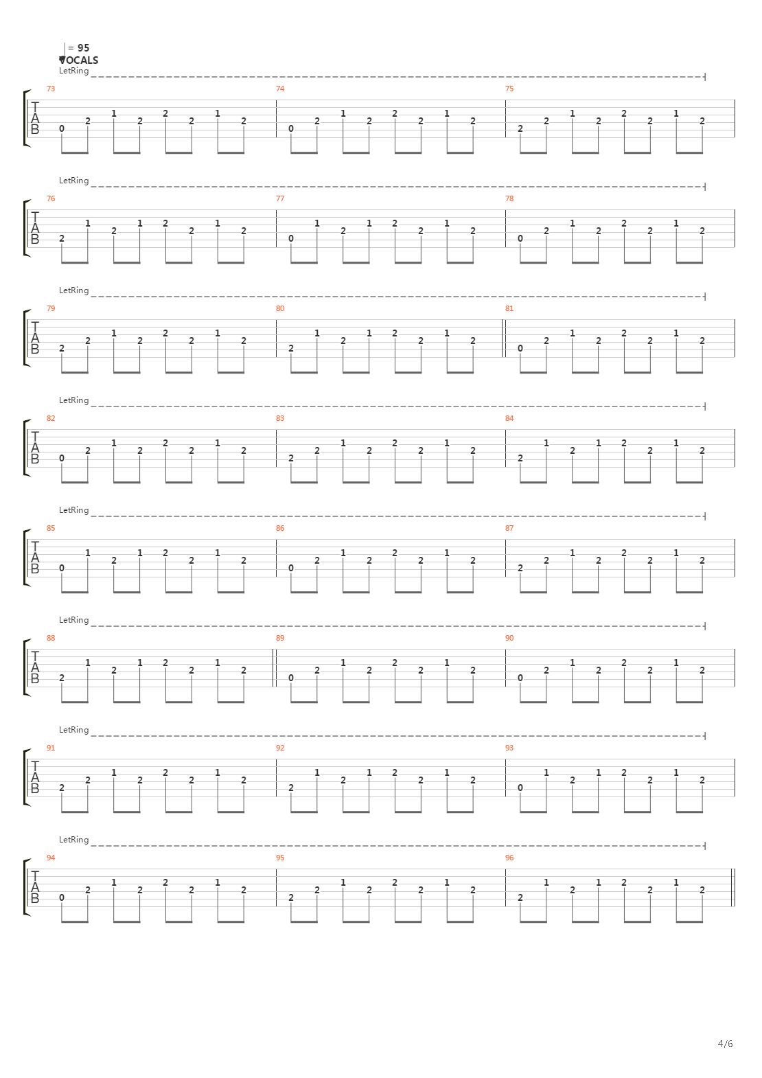 Del 3吉他谱