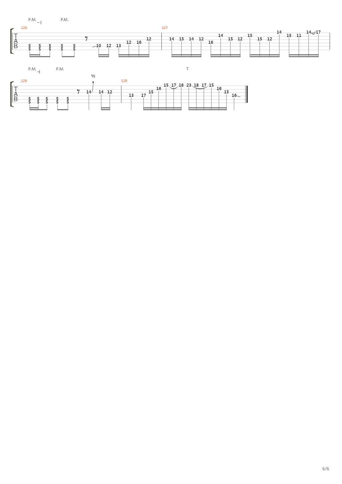 Abduction吉他谱