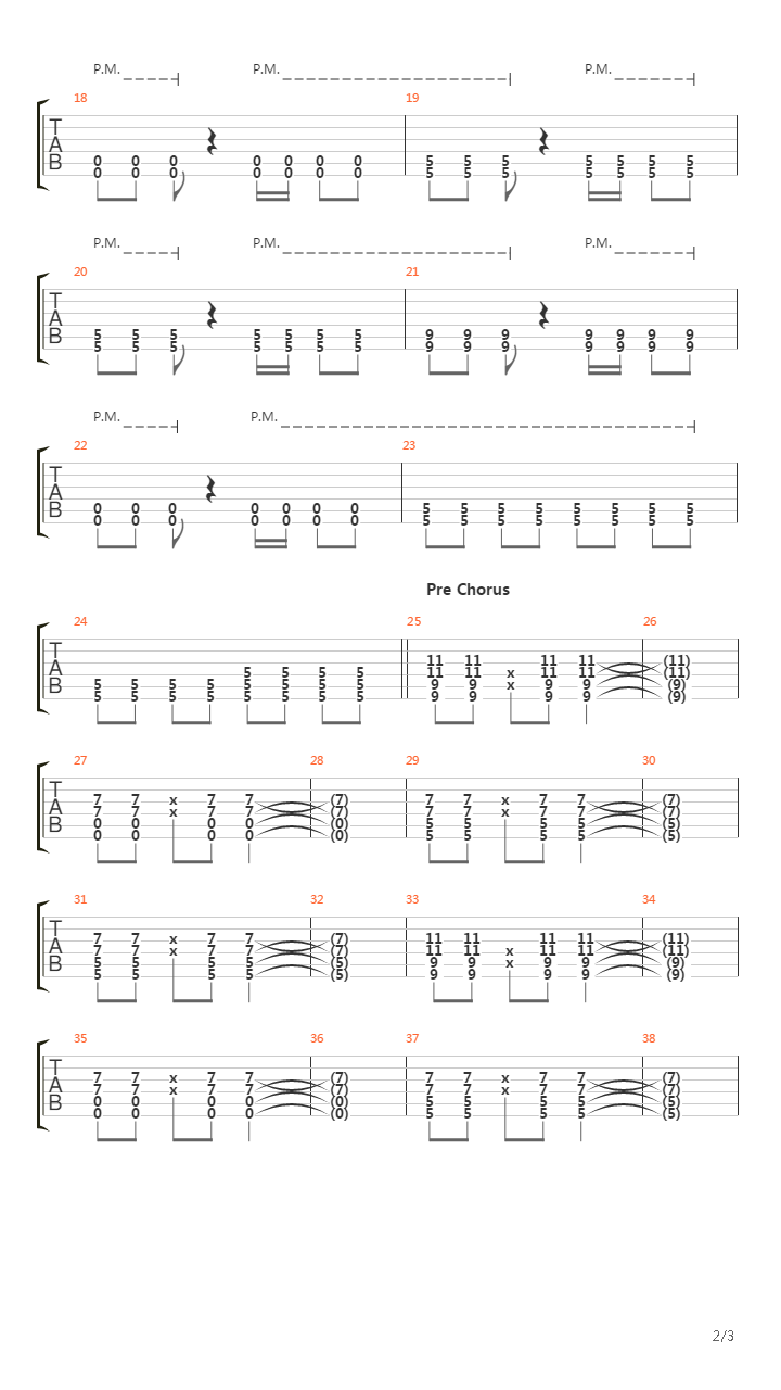 Things That Rhyme With Orange吉他谱