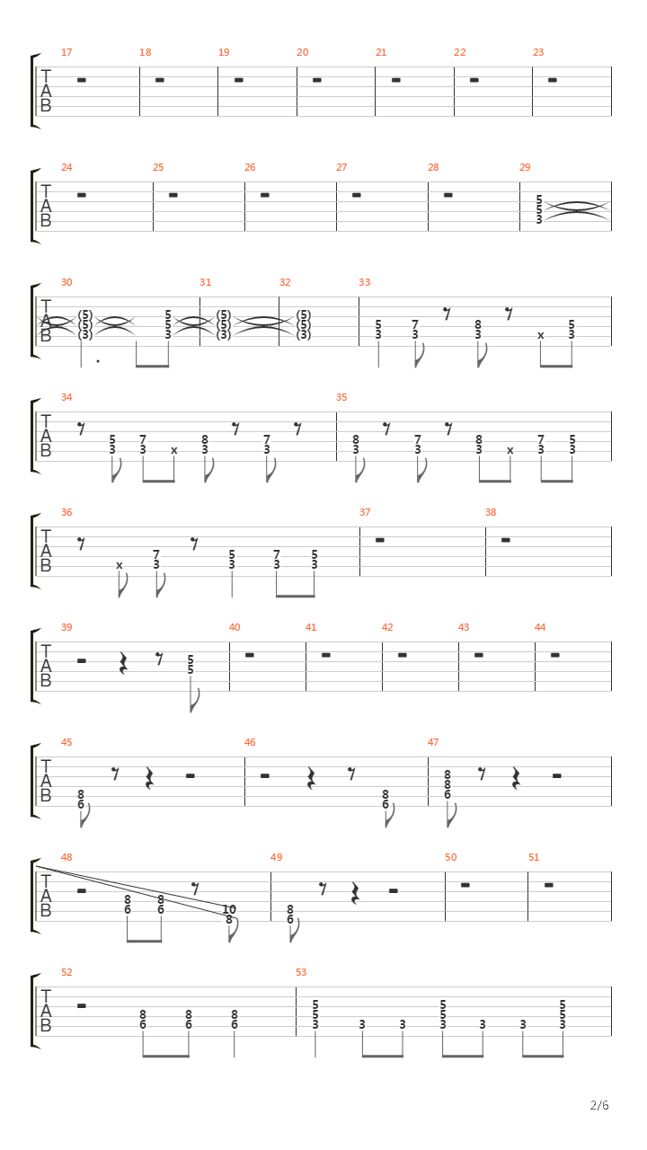 Once Bitten Twice Shy吉他谱
