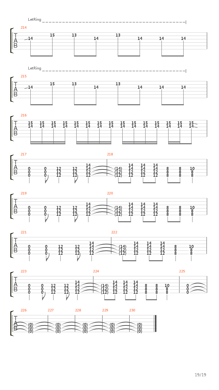 Malabar Front吉他谱