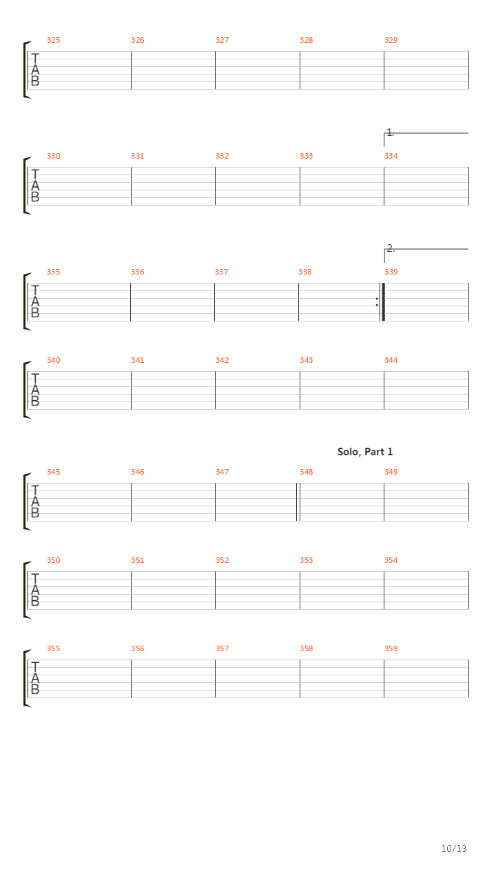 The Absence吉他谱
