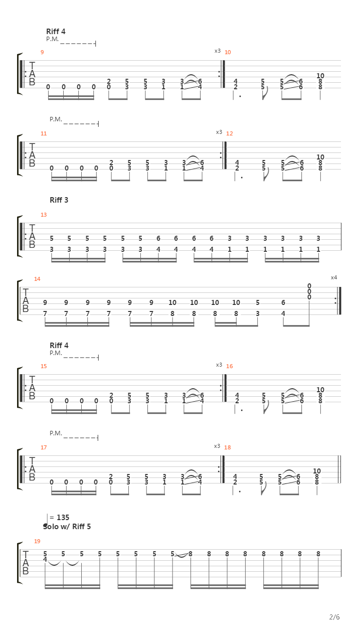 Harnessing Ruin吉他谱