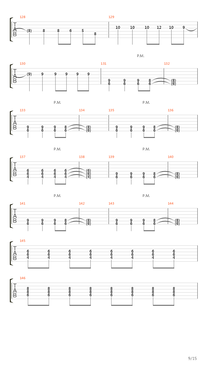 The Cleansing吉他谱