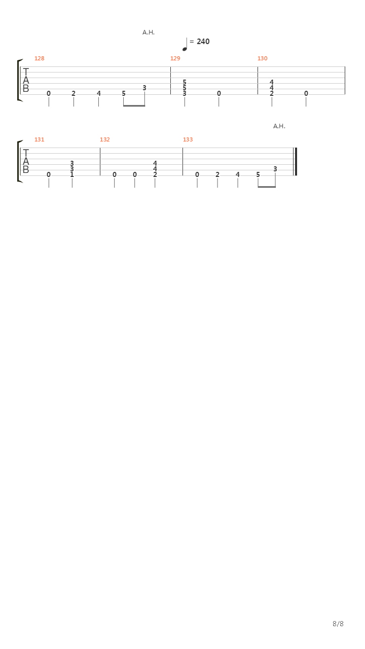 Trocar吉他谱