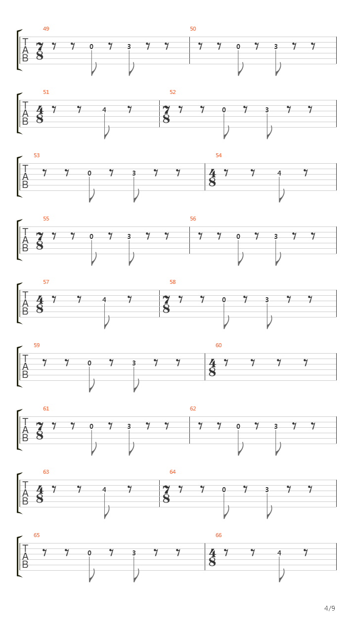 No 11811吉他谱
