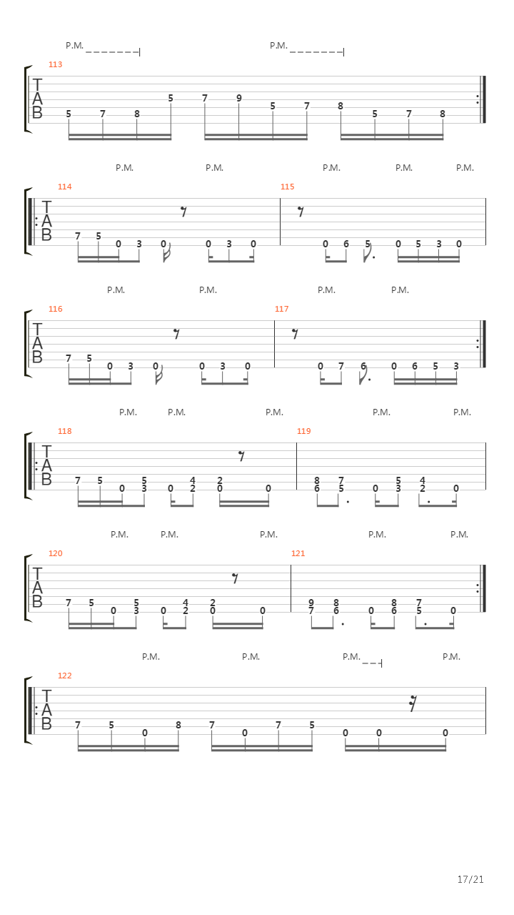 Past Darkness吉他谱