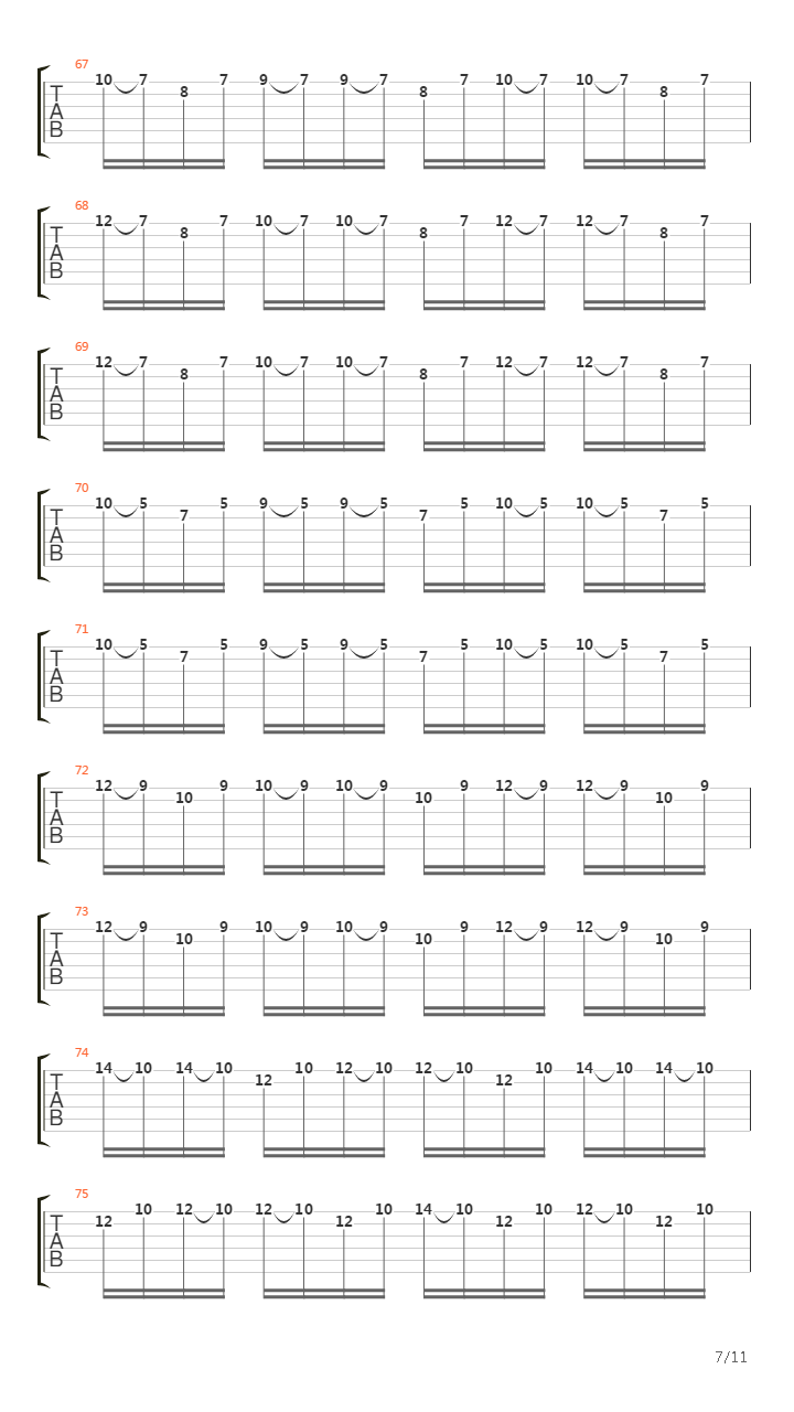 Instrumental吉他谱