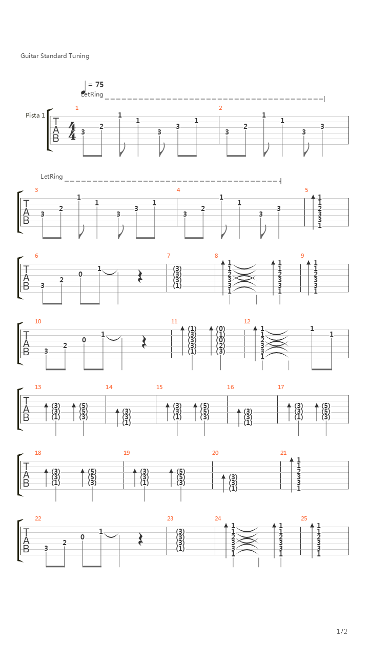 Inside Of You吉他谱