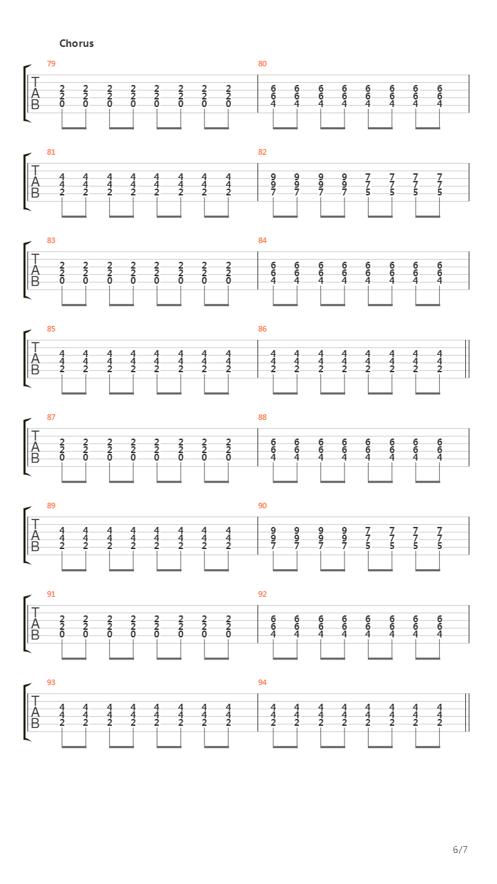 The Clap吉他谱