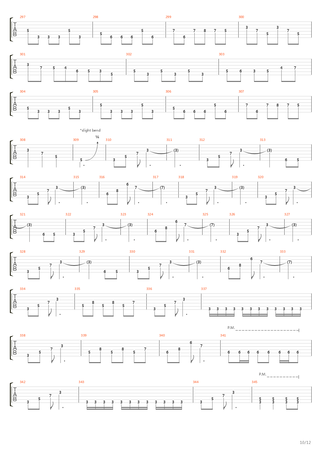 Destroyer吉他谱