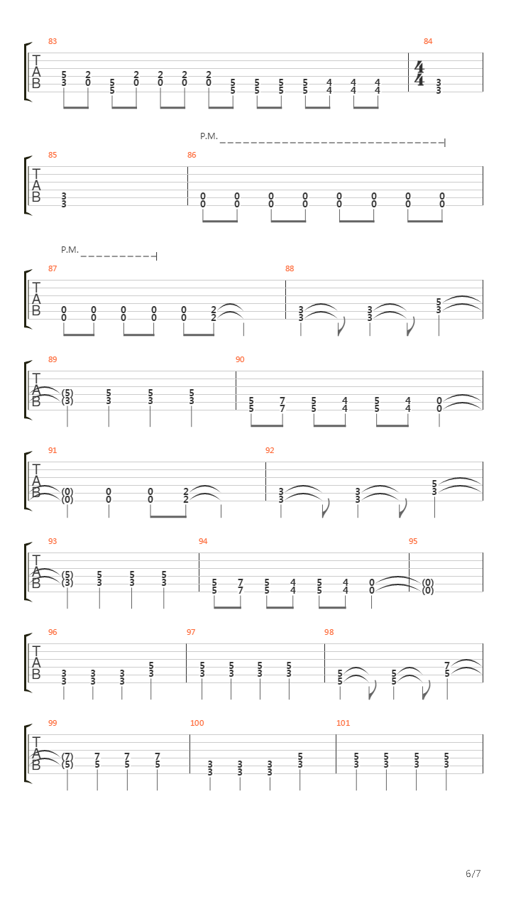 Burn It Black吉他谱