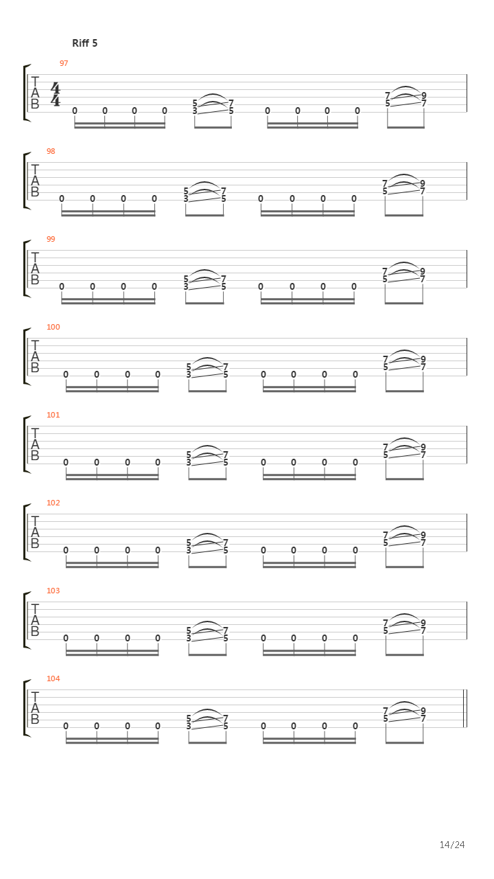 Astral Path To Supreme Majesties吉他谱