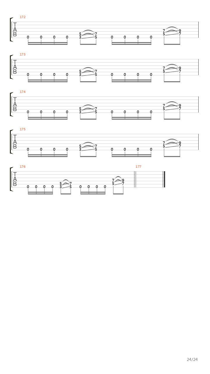 Astral Path To Supreme Majesties吉他谱