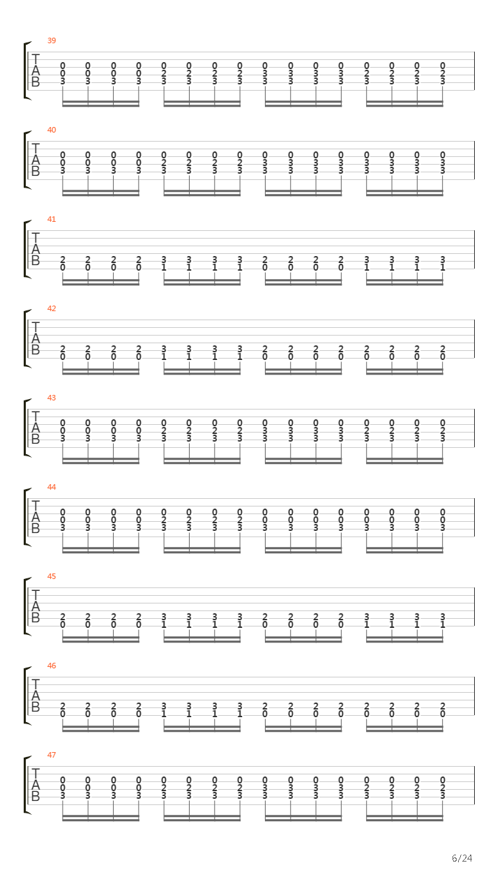 Astral Path To Supreme Majesties吉他谱