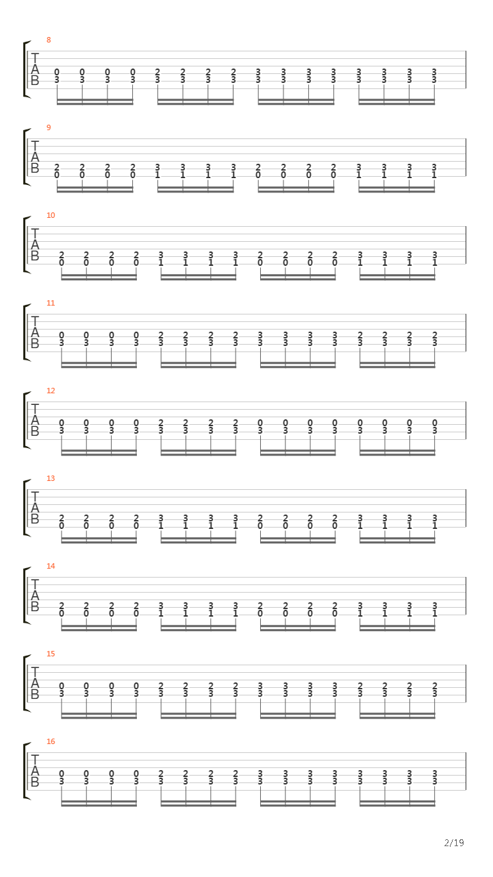 Astral Path To Supreme Majesties吉他谱