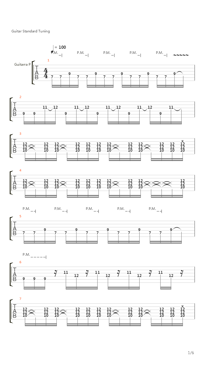 Otra Historia吉他谱