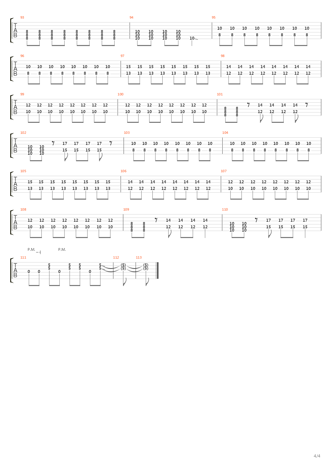 Piensa En Que吉他谱