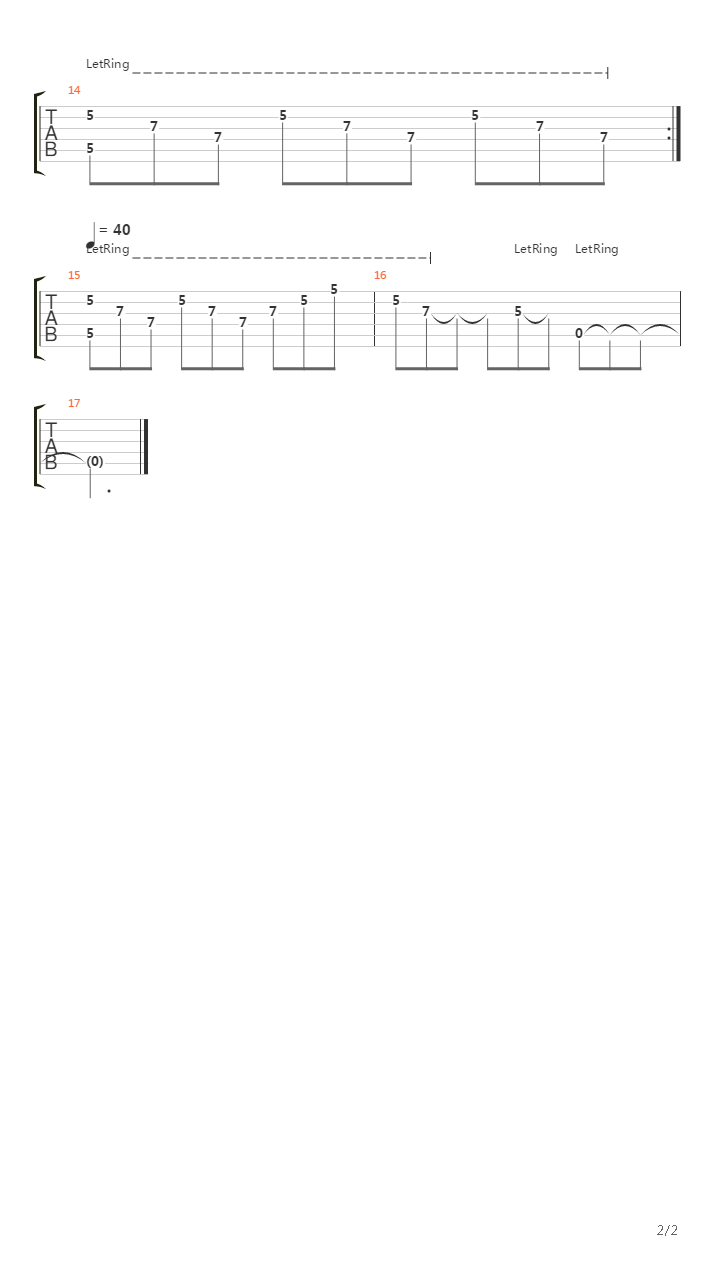 Burn Thou In Effigy吉他谱