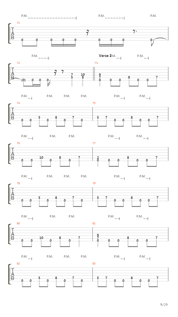 Edge Of Hostility吉他谱