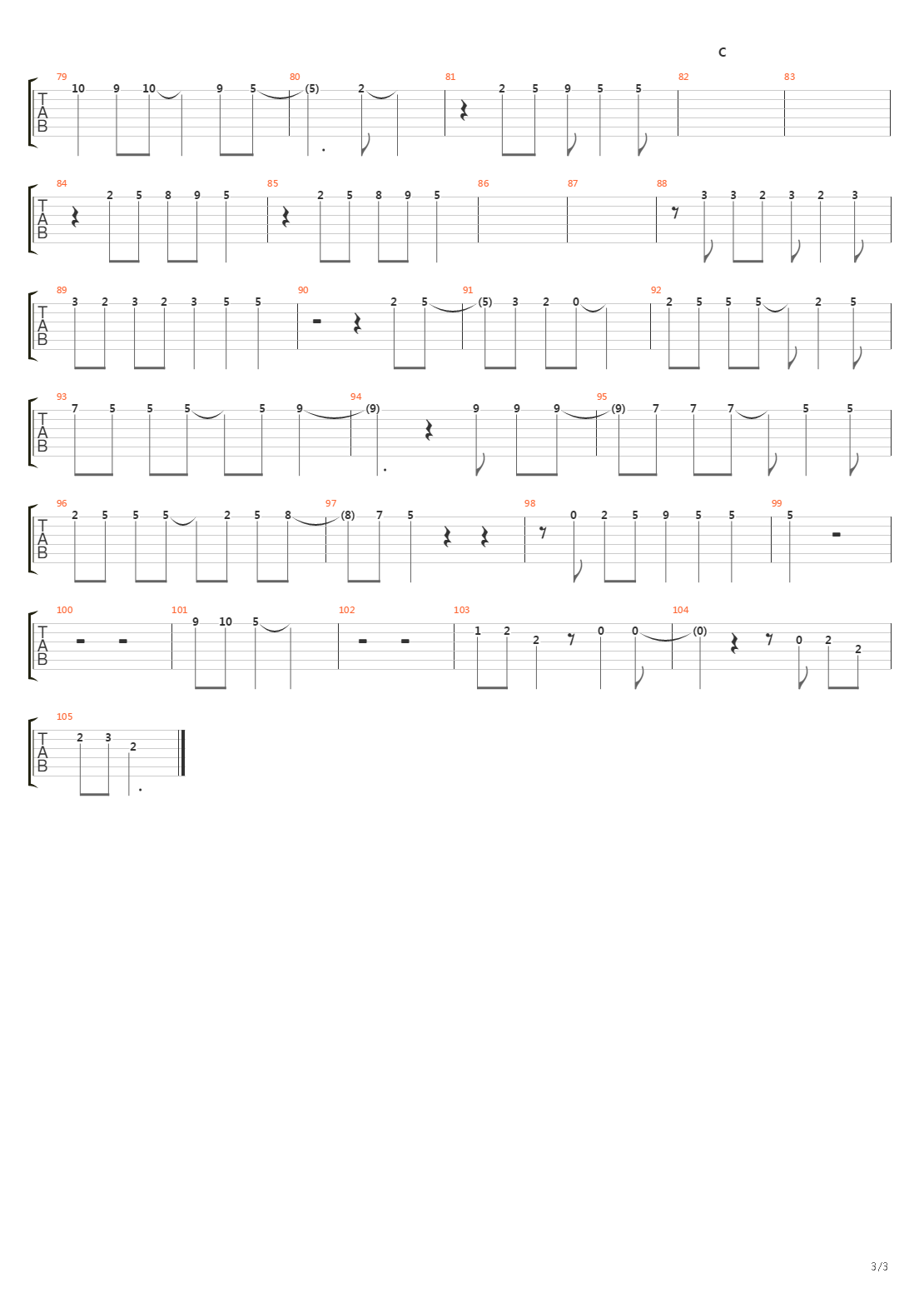 Fuori吉他谱