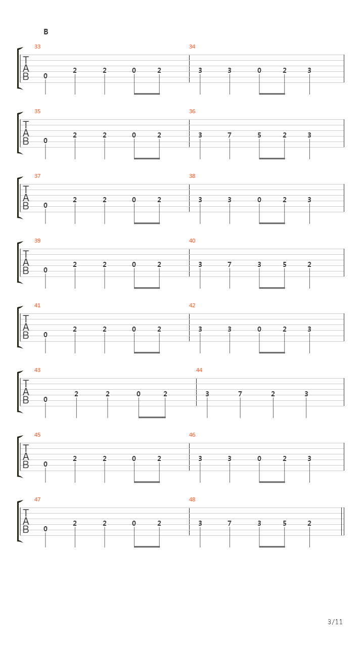 Over De Syngende Ode Moer吉他谱