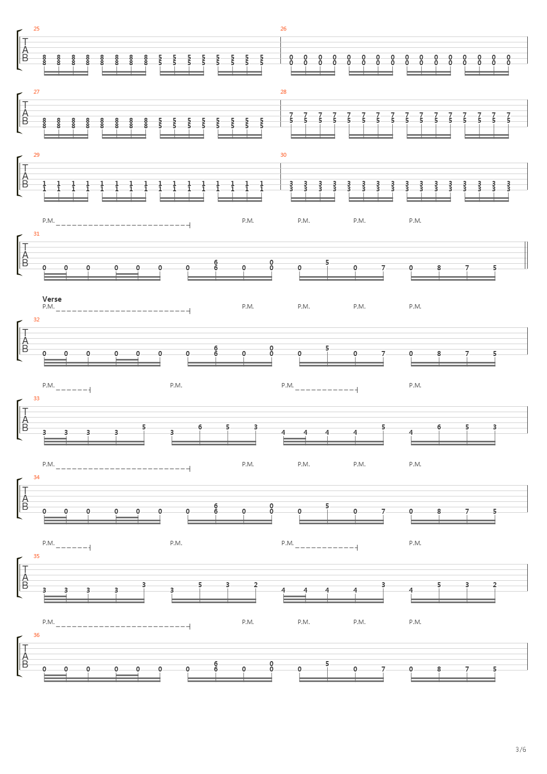 A Constant Reminder吉他谱