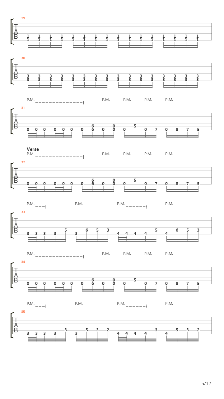 A Constant Reminder吉他谱