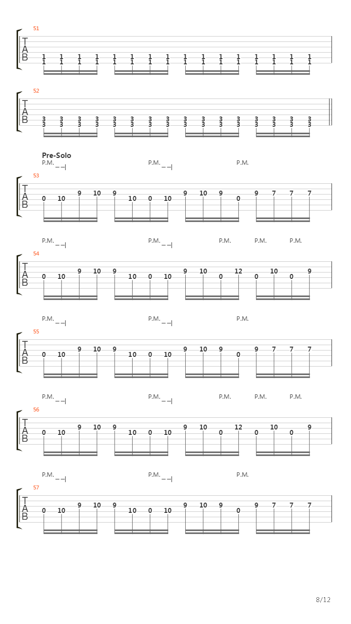 A Constant Reminder吉他谱