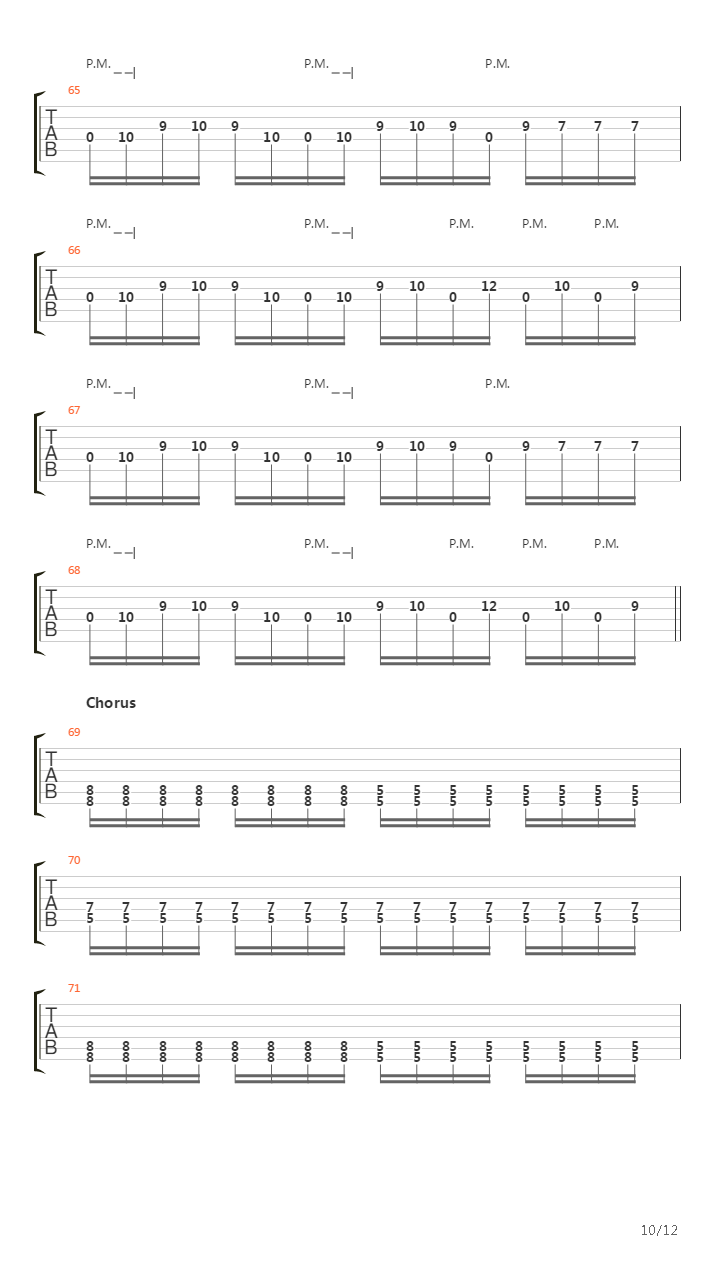 A Constant Reminder吉他谱