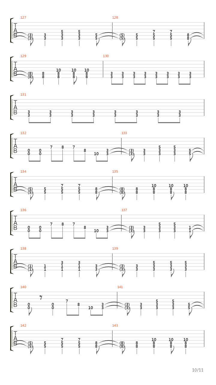 A Threnody For Modern Romance吉他谱