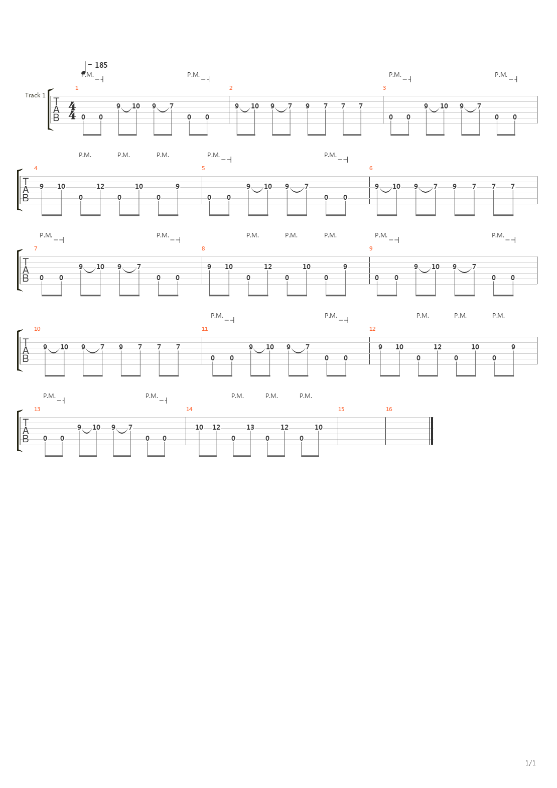 Constant Reminder吉他谱