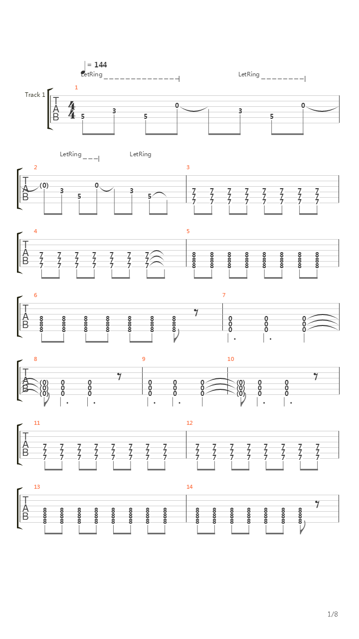 11 11吉他谱