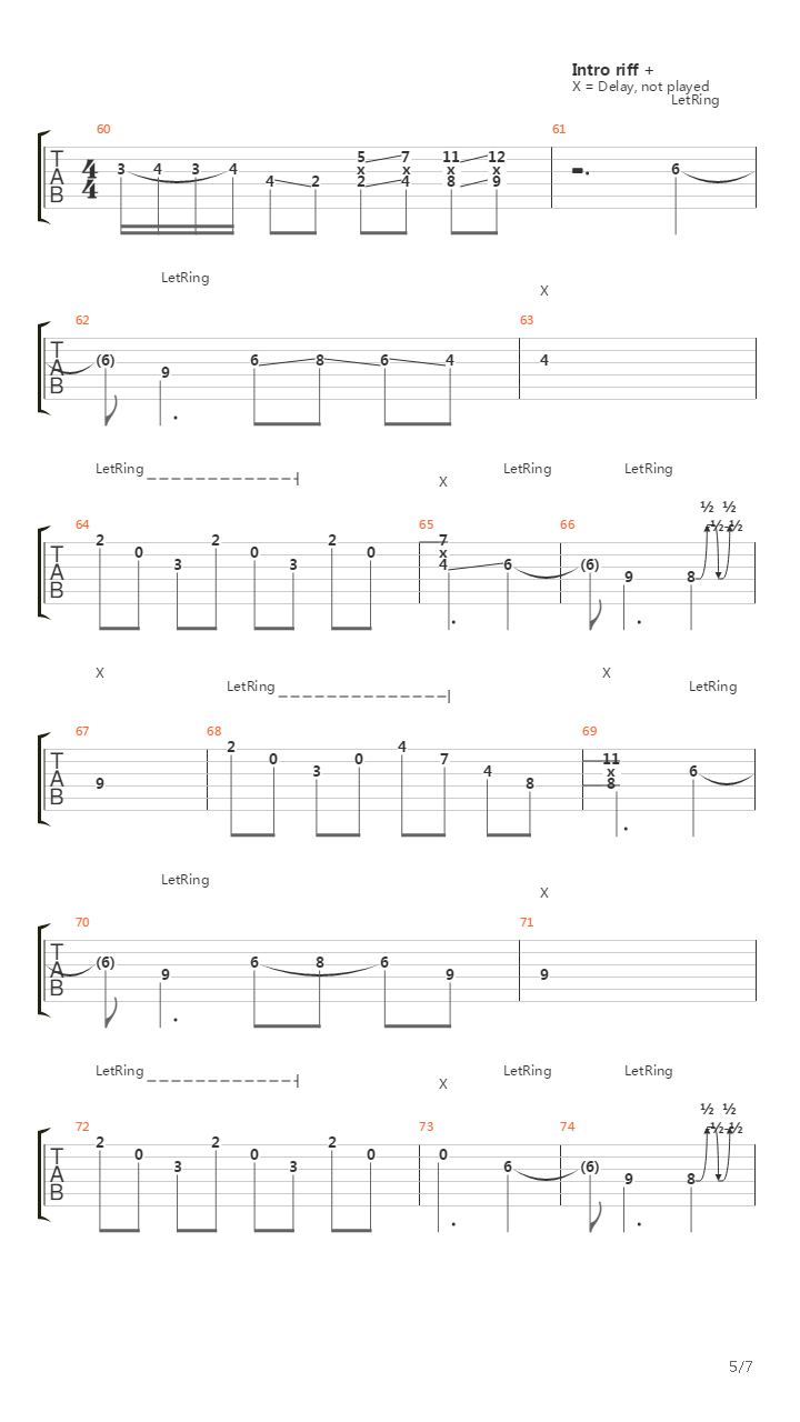 Explanation Content吉他谱