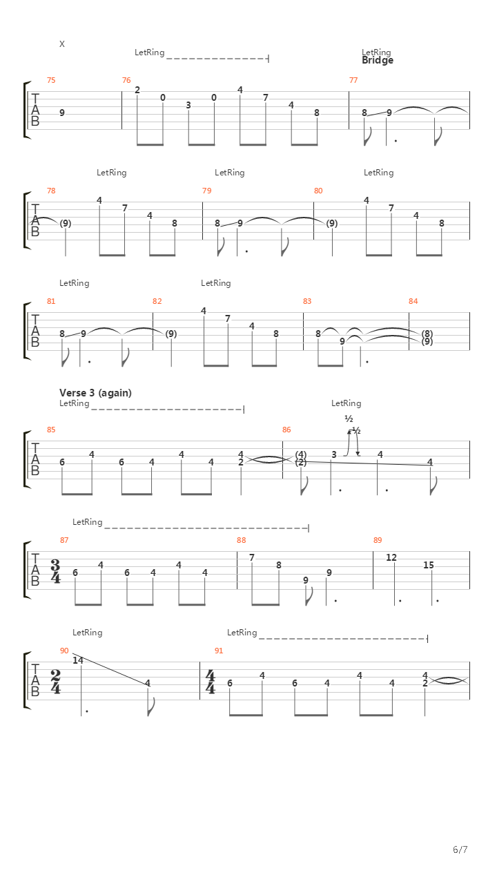 Explanation Content吉他谱