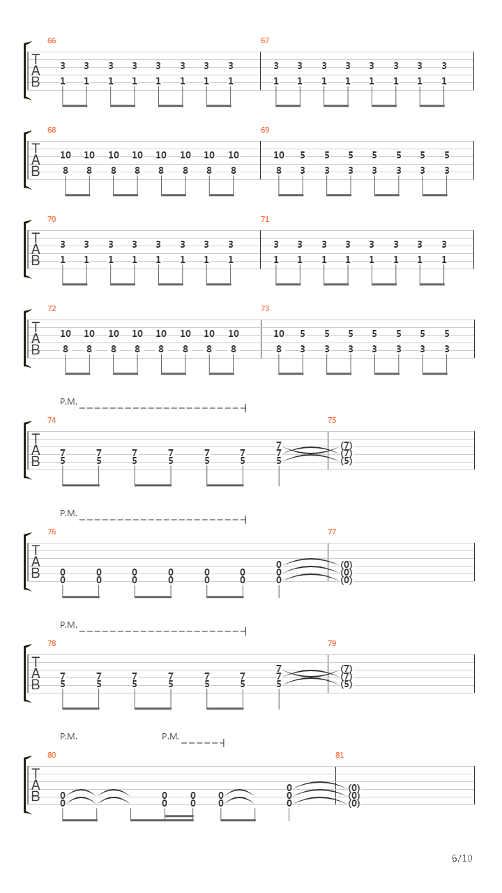 The Distance吉他谱