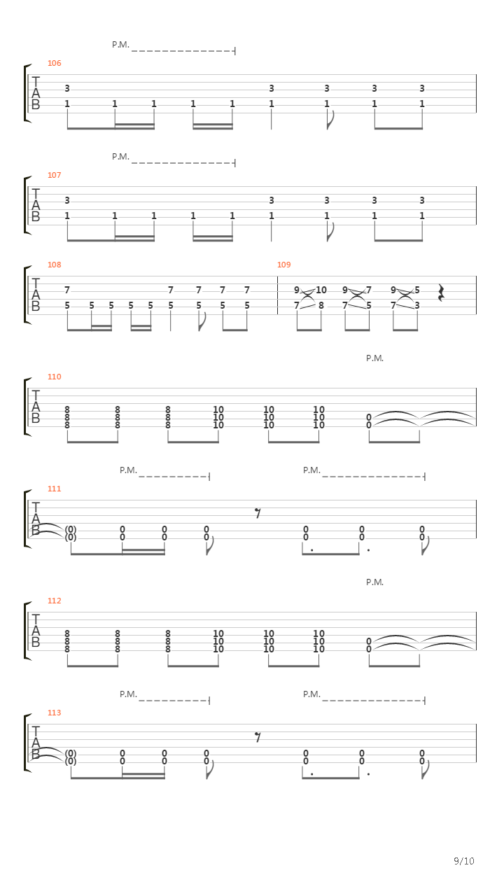 The Distance吉他谱