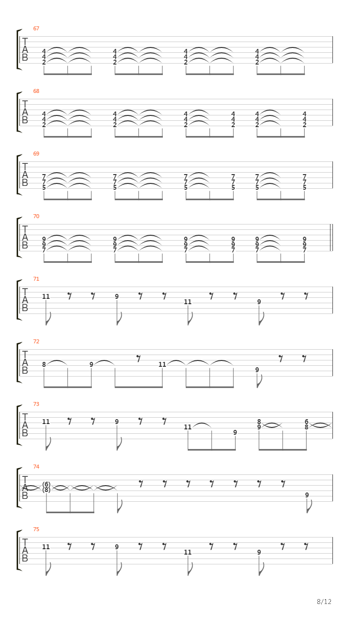 Silence Is Killing Me吉他谱