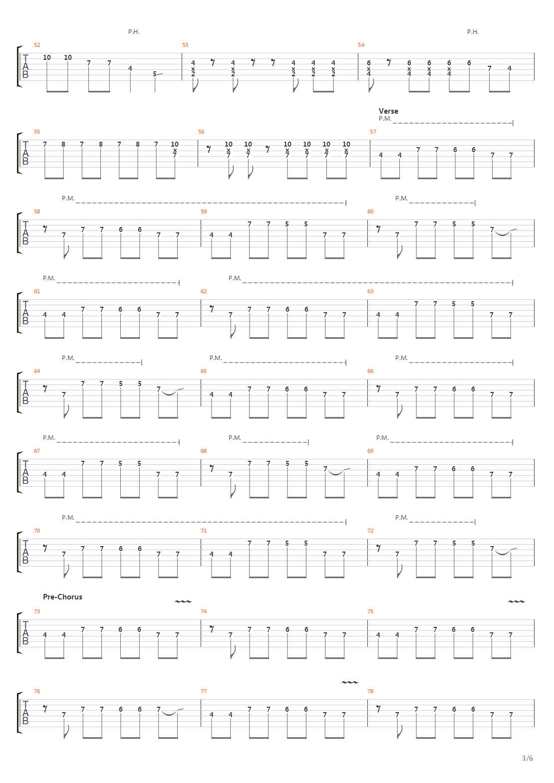 Parade吉他谱
