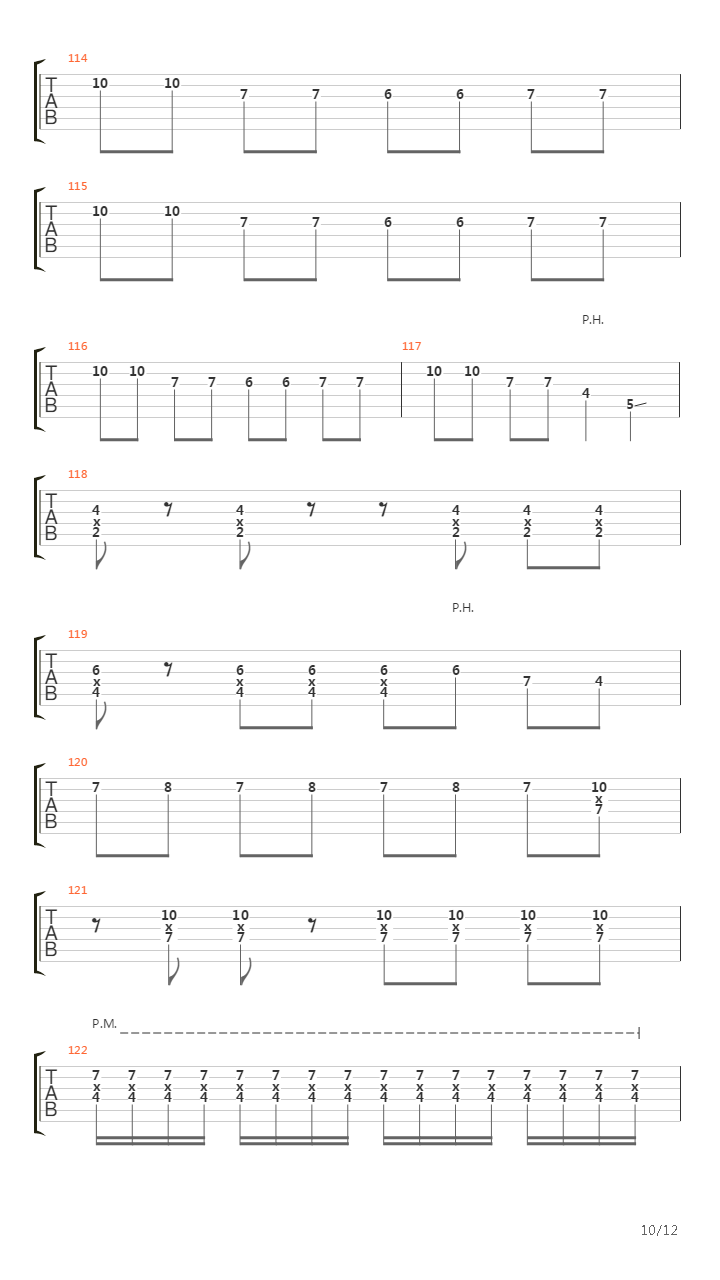 Parade吉他谱