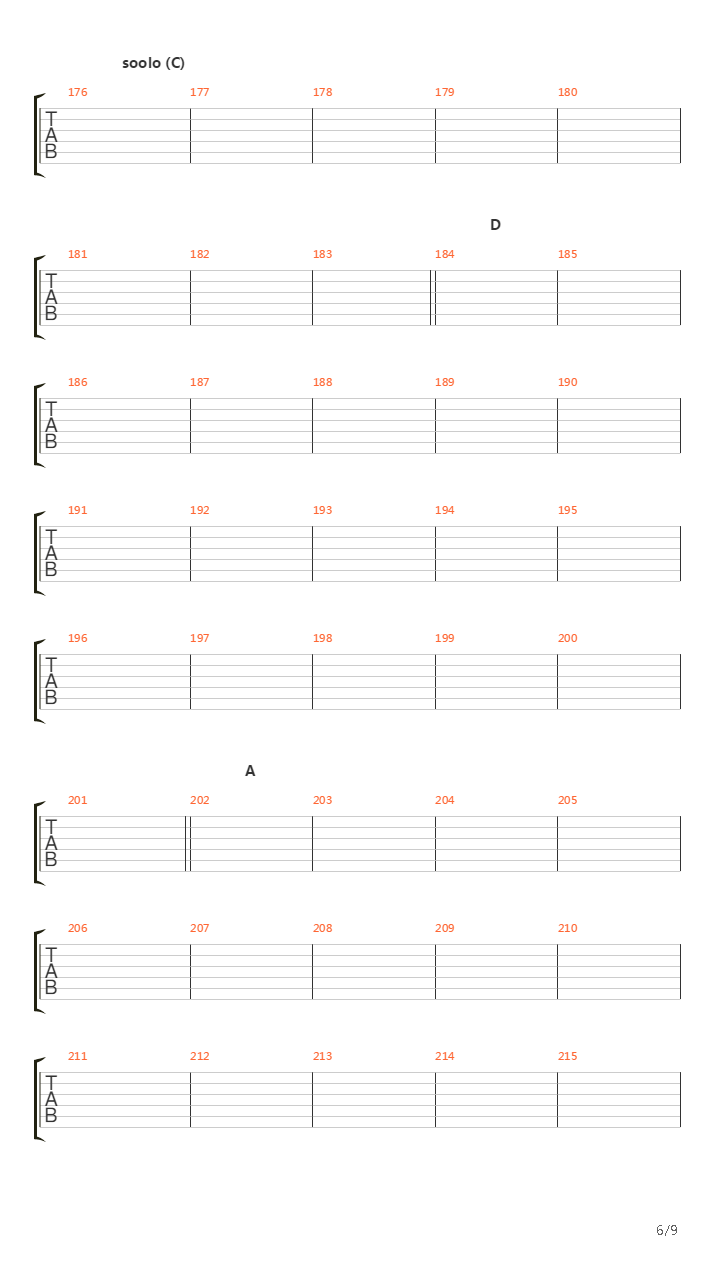 Dying Race Domain吉他谱
