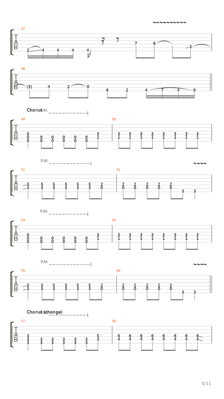 End Of My Road吉他谱