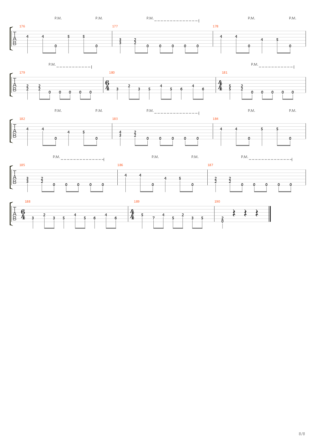 Dawn Of The End吉他谱