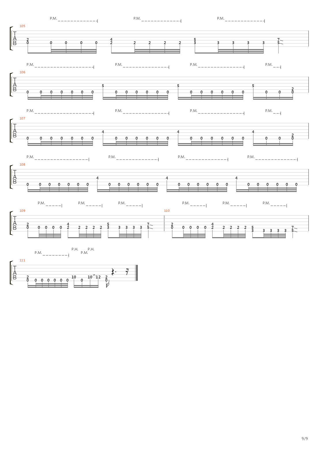 Signals Of Infection吉他谱