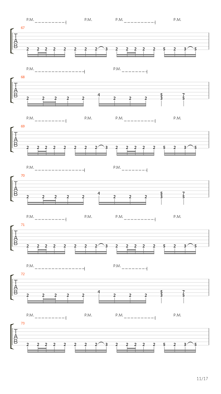 Signals Of Infection吉他谱