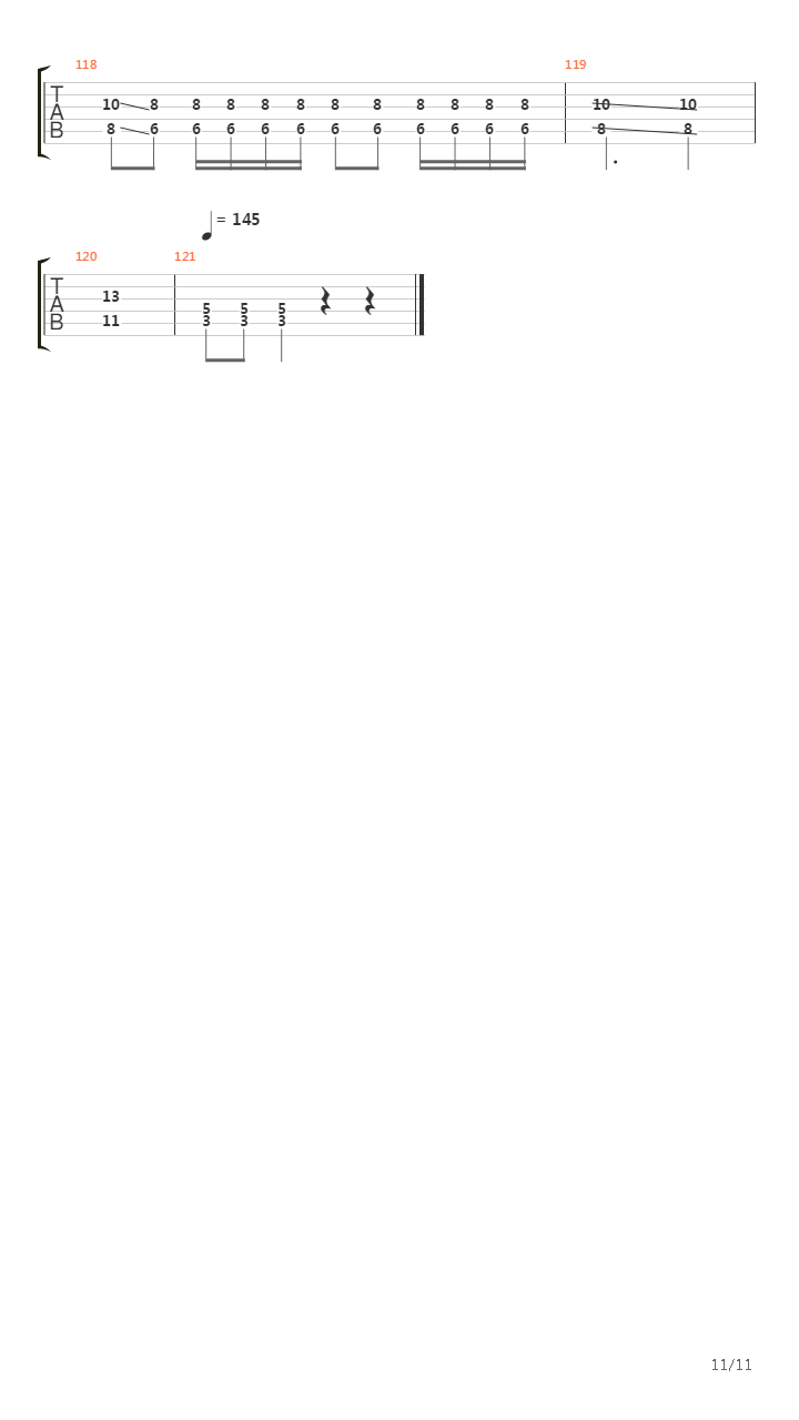 The Song Inside Me吉他谱