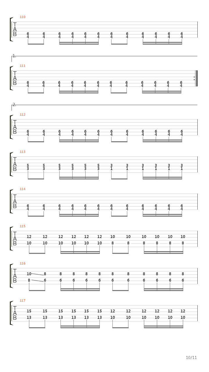 The Song Inside Me吉他谱