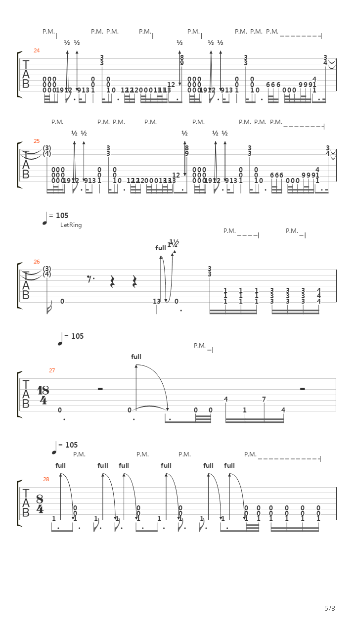 Bellua Part 2吉他谱