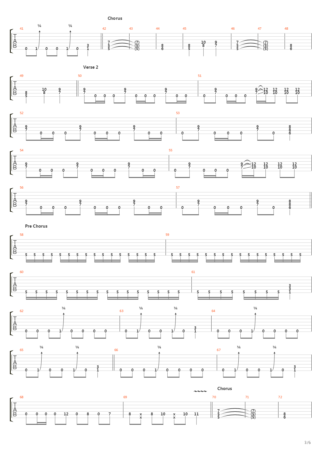 Zenith吉他谱