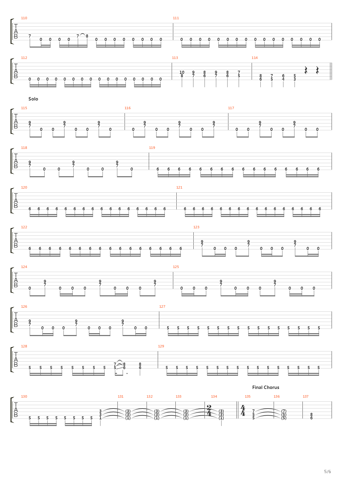 Zenith吉他谱
